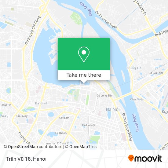 Trấn Vũ 18 map
