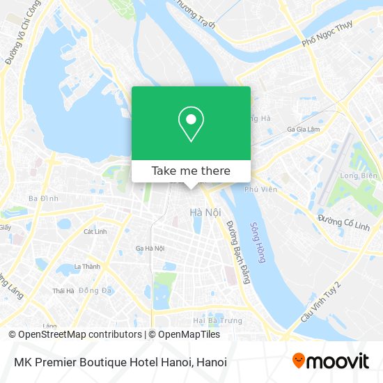 MK Premier Boutique Hotel Hanoi map