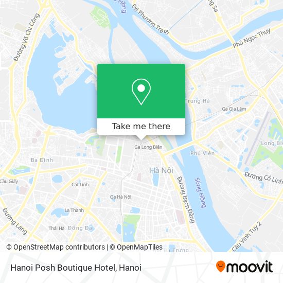 Hanoi Posh Boutique Hotel map