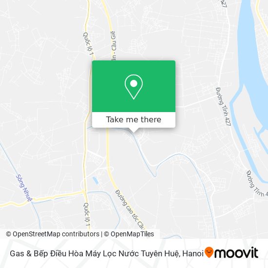 Gas & Bếp Điều Hòa Máy Lọc Nước Tuyên Huệ map