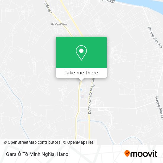 Gara Ô Tô Minh Nghĩa map