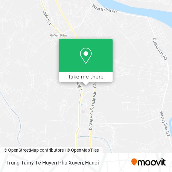 Trung Tâmy Tế Huyện Phú Xuyên map