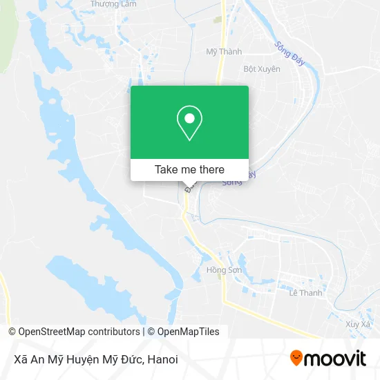 Xã An Mỹ Huyện Mỹ Đức map