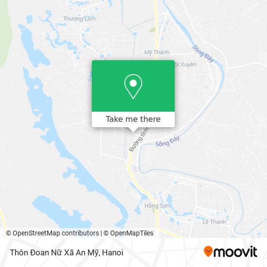 Thôn Đoan Nữ Xã An Mỹ map