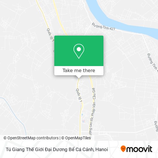 Tú Giang Thế Giới Đại Dương Bể Cá Cảnh map
