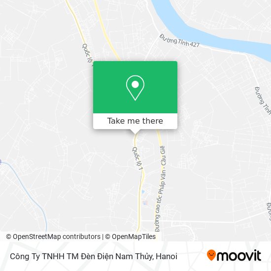 Công Ty TNHH TM Đèn Điện Nam Thủy map