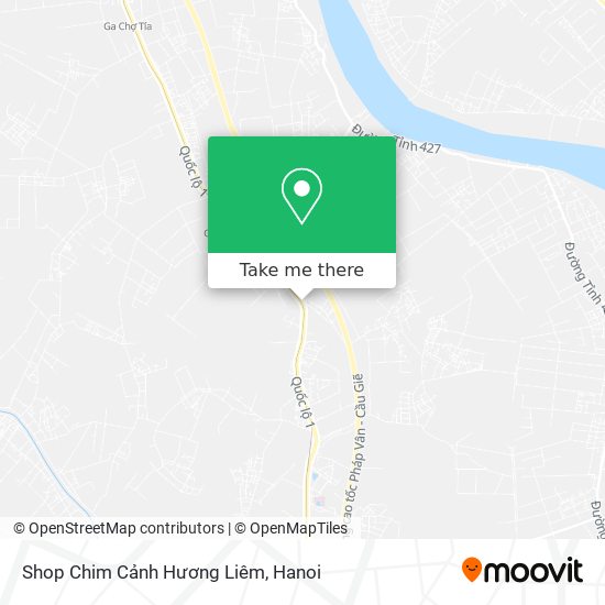 Shop Chim Cảnh Hương Liêm map