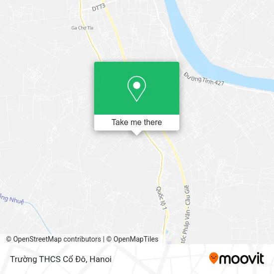 Trường THCS Cổ Đô map