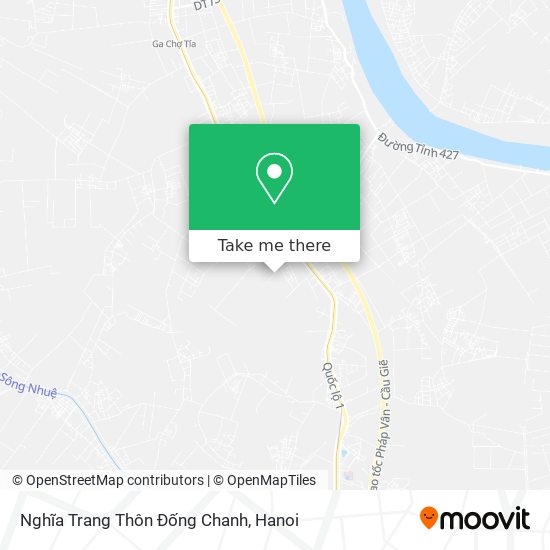 Nghĩa Trang Thôn Đống Chanh map