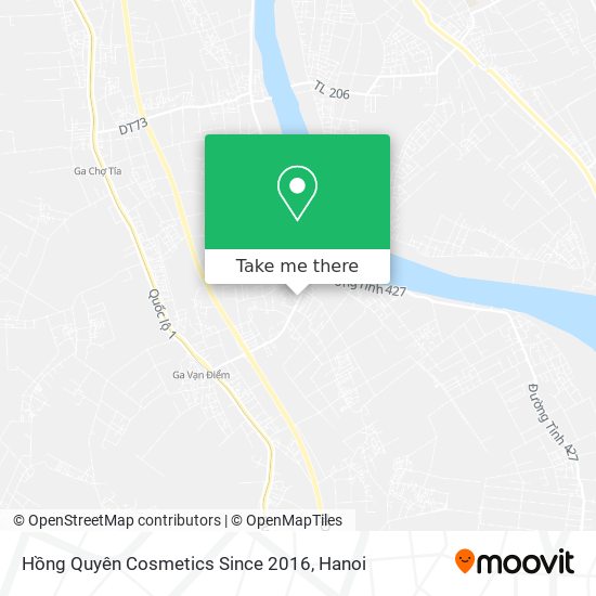 Hồng Quyên Cosmetics Since 2016 map