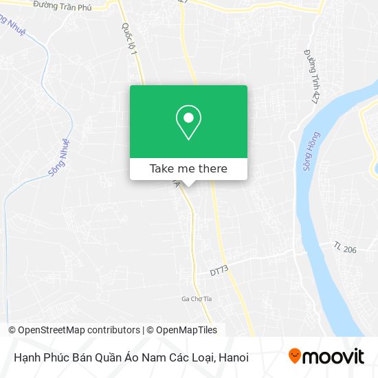 Hạnh Phúc Bán Quần Áo Nam Các Loại map