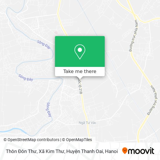 Thôn Đôn Thư, Xã Kim Thư, Huyện Thanh Oai map
