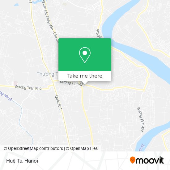 Huệ Tú map
