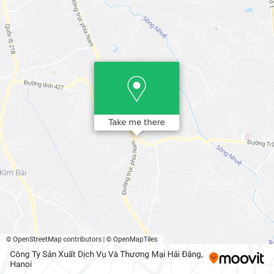 Công Ty Sản Xuất Dịch Vụ Và Thương Mại Hải Đăng map