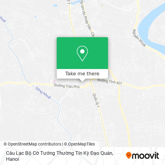 Câu Lạc Bộ Cờ Tướng Thường Tín Kỳ Đạo Quán map