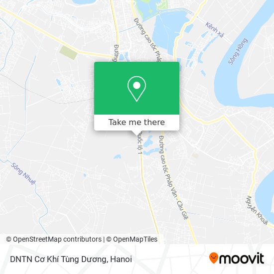 DNTN Cơ Khí Tùng Dương map