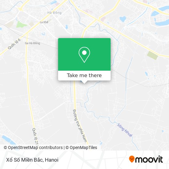 Xổ Số Miền Bắc map