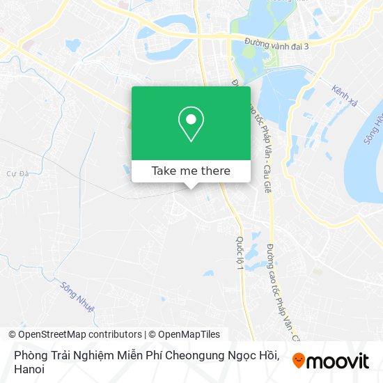Phòng Trải Nghiệm Miễn Phí Cheongung Ngọc Hồi map