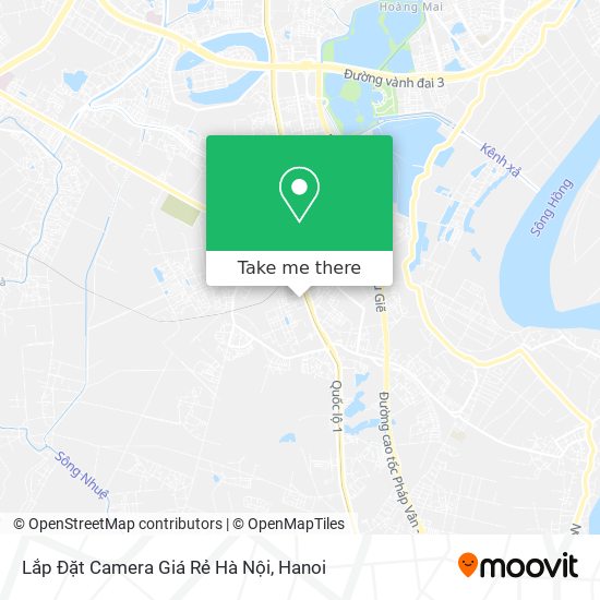 Lắp Đặt Camera Giá Rẻ Hà Nội map