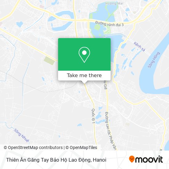 Thiên Ân Găng Tay Bảo Hộ Lao Động map