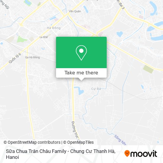Sữa Chua Trân Châu Family - Chung Cư Thanh Hà map