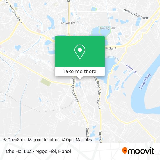 Chè Hai Lúa - Ngọc Hồi map