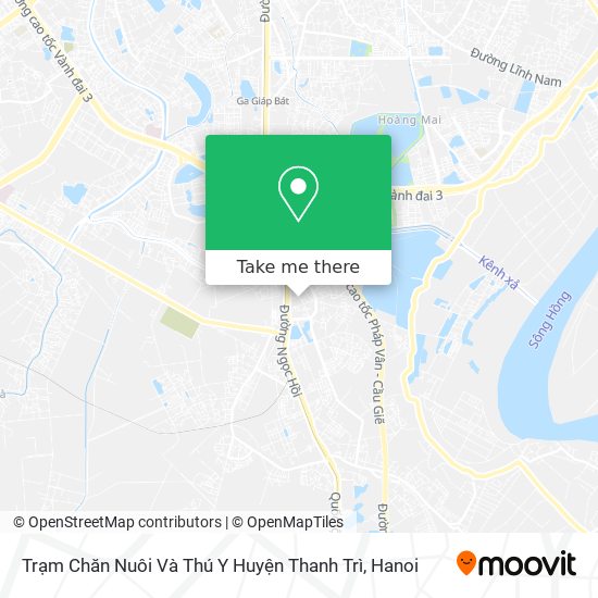 Trạm Chăn Nuôi Và Thú Y Huyện Thanh Trì map