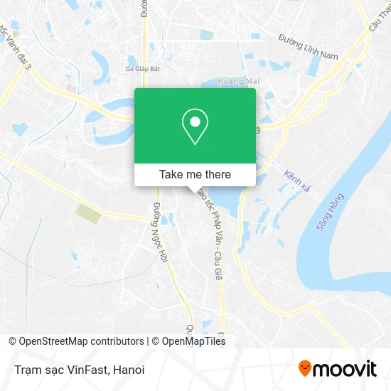 Trạm sạc VinFast map