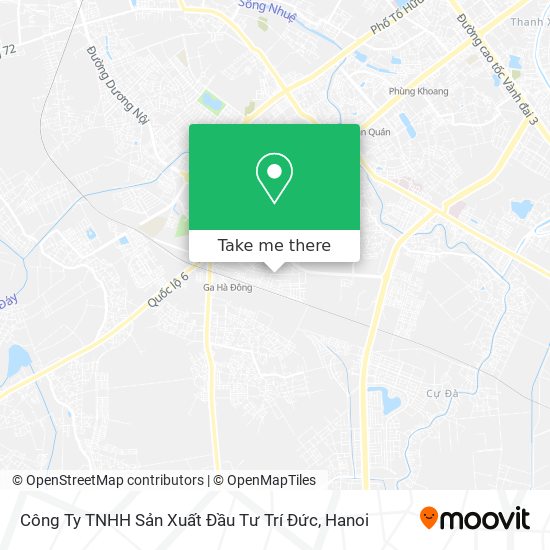 Công Ty TNHH Sản Xuất Đầu Tư Trí Đức map