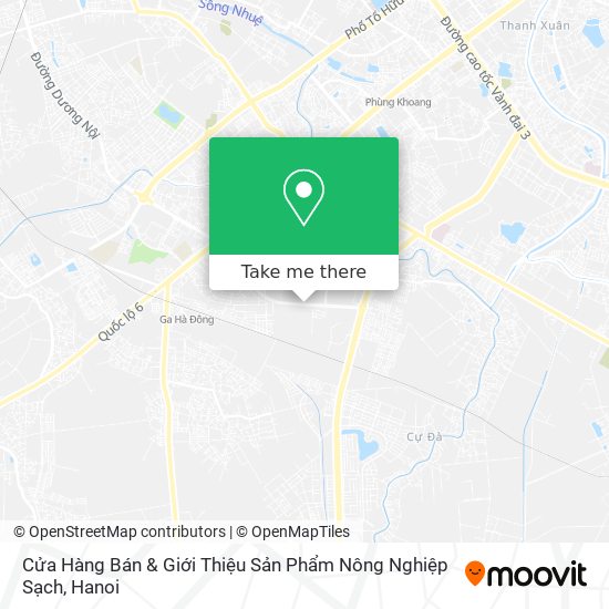 Cửa Hàng Bán & Giới Thiệu Sản Phẩm Nông Nghiệp Sạch map