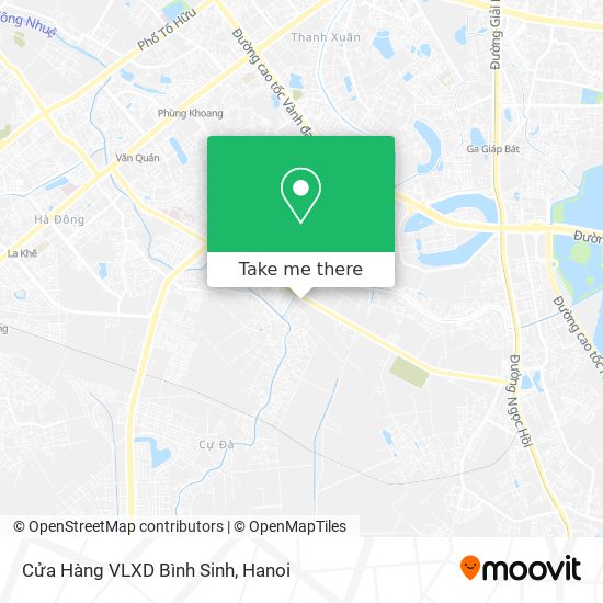 Cửa Hàng VLXD Bình Sinh map