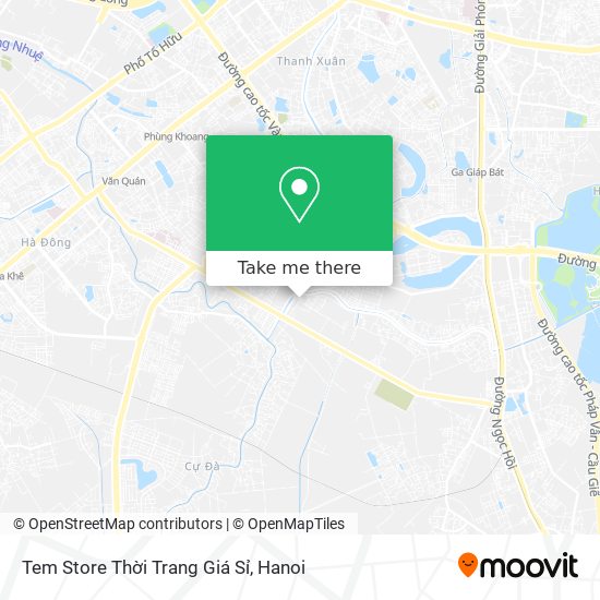 Tem Store Thời Trang Giá Sỉ map