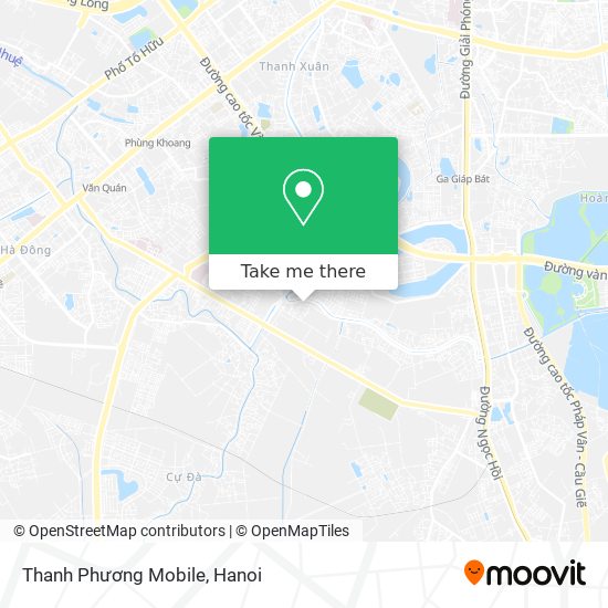 Thanh Phương Mobile map