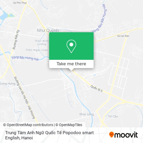 Trung Tâm Anh Ngữ Quốc Tế Popodoo smart English map