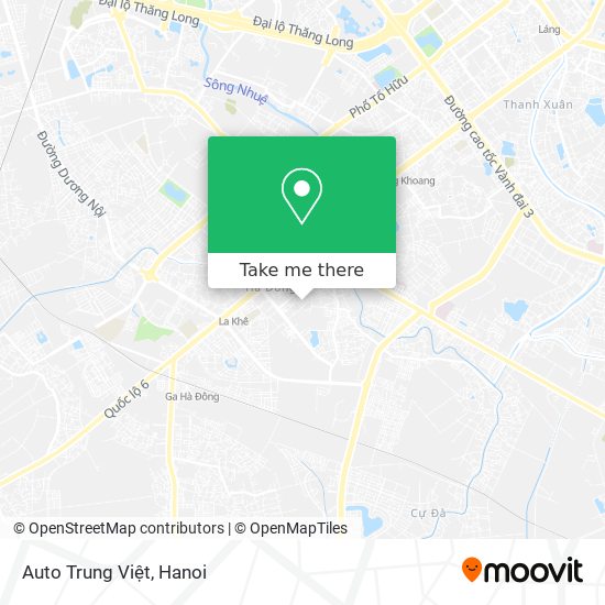 Auto Trung Việt map