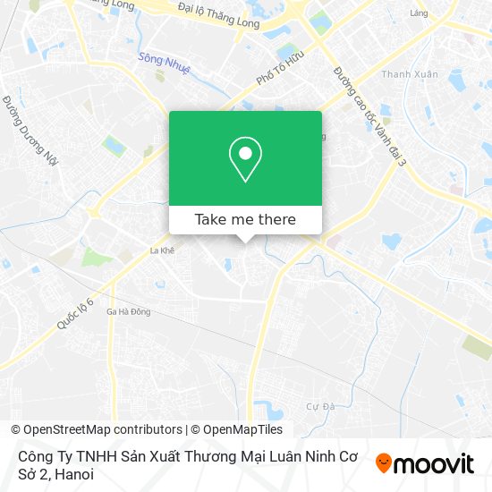 Công Ty TNHH Sản Xuất Thương Mại Luân Ninh Cơ Sở 2 map