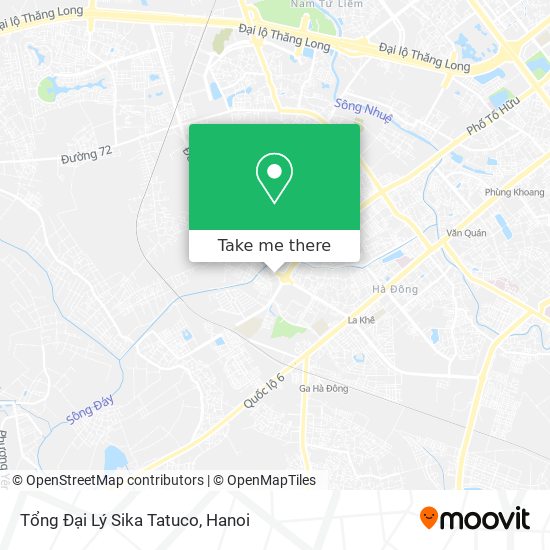 Tổng Đại Lý Sika Tatuco map