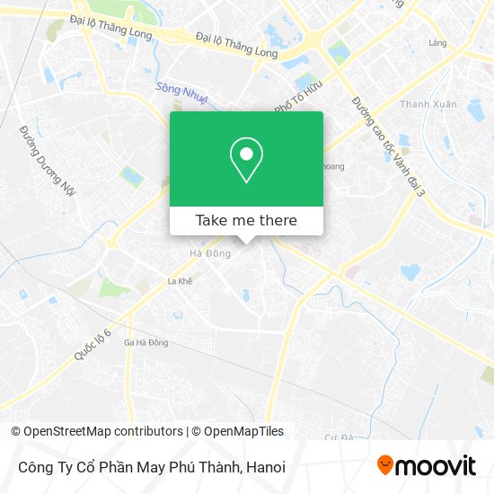 Công Ty Cổ Phần May Phú Thành map