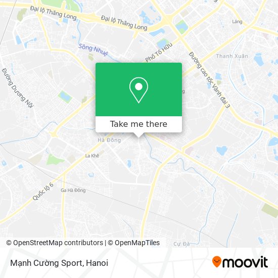 Mạnh Cường Sport map