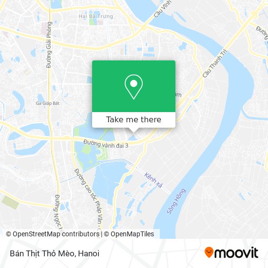 Bán Thịt Thỏ Mèo map