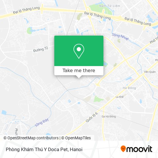 Phòng Khám Thú Y Doca Pet map