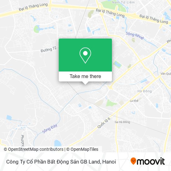 Công Ty Cổ Phần Bất Động Sản GB Land map