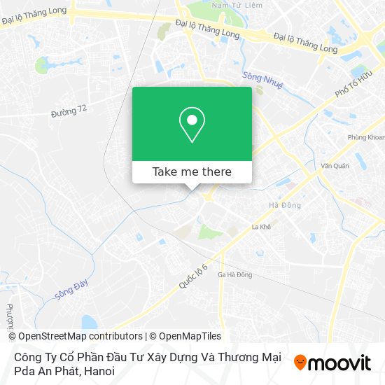 Công Ty Cổ Phần Đầu Tư Xây Dựng Và Thương Mại Pda An Phát map