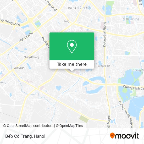 Bếp Cô Trang map