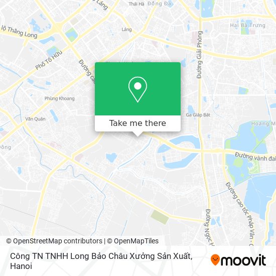 Công TN TNHH Long Bảo Châu Xưởng Sản Xuất map