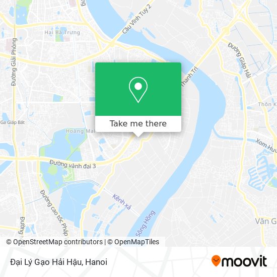 Đại Lý Gạo Hải Hậu map