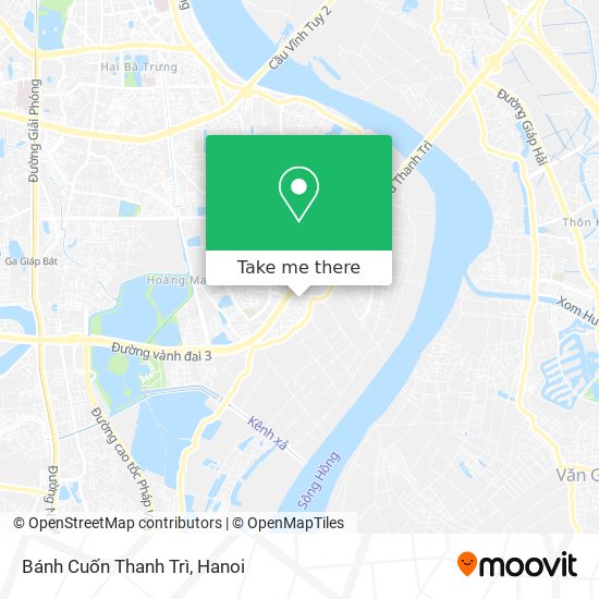 Bánh Cuốn Thanh Trì map