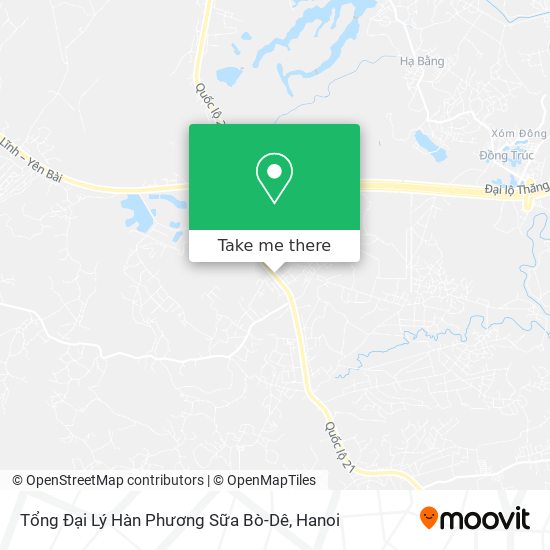 Tổng Đại Lý Hàn Phương Sữa Bò-Dê map