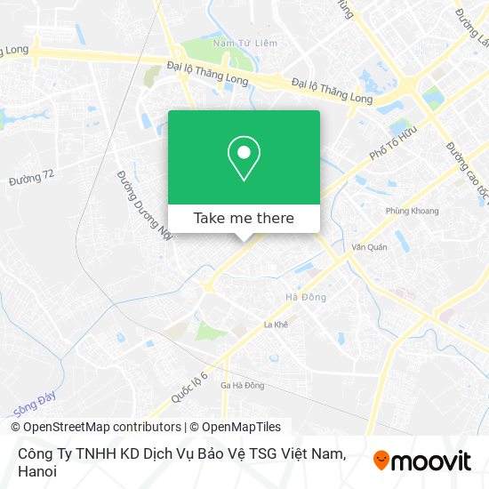 Công Ty TNHH KD Dịch Vụ Bảo Vệ TSG Việt Nam map