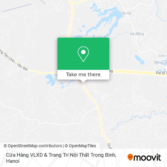 Cửa Hàng VLXD & Trang Trí Nội Thất Trọng Bình map